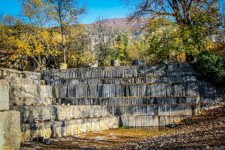 The old quarries of Villebois, ENS de l'Ain