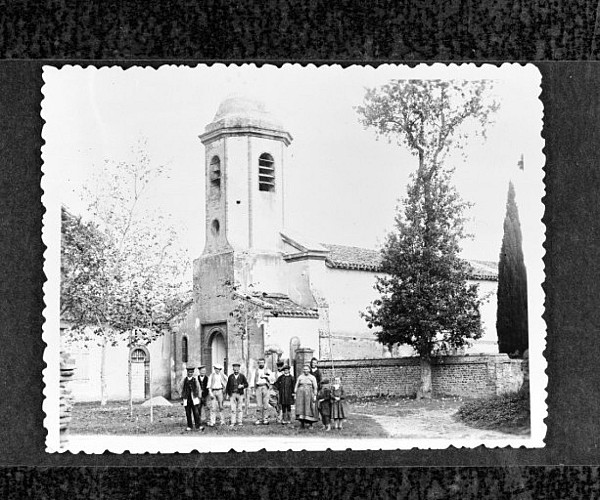 Etat du clocher-porche avant 1898