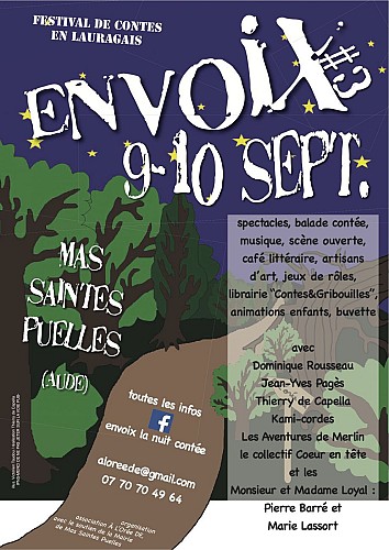 festival de contes ENVOIX#3, samedi 10 septembre 2016
