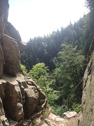 Sentier des roches
