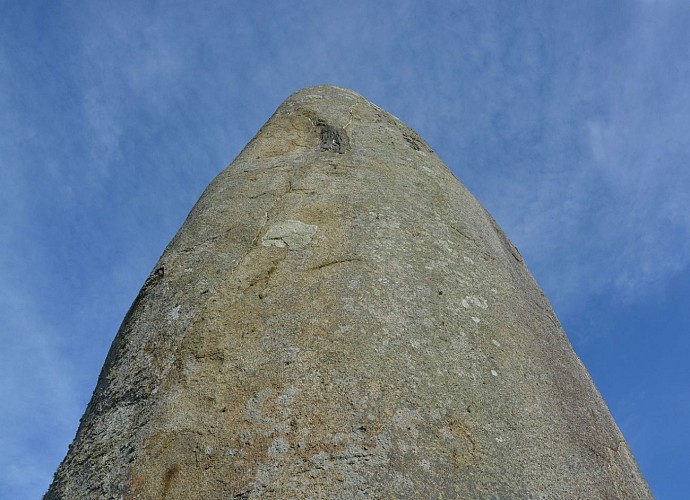 Menhir celtique de la Hardt