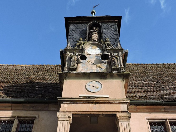 L'horloge Jacquemart de la Metzig de Molsheim