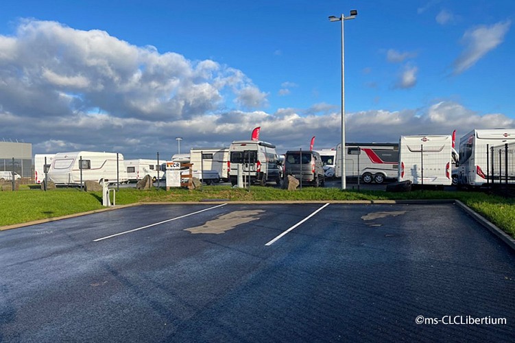 Aire de service pour campings cars - Libertium CLC Alsace