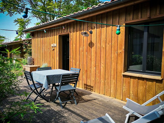grande terrasse privée