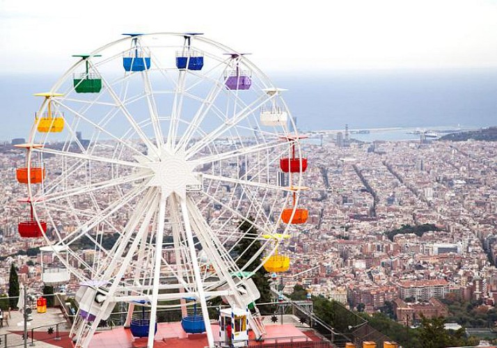 Biglietto per il parco divertimenti Tibidabo di Barcellona