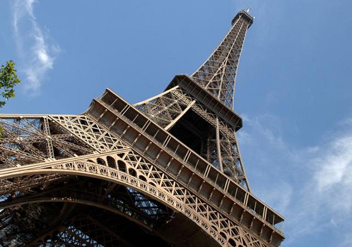 Cena en la primera planta de la Torre Eiffel y crucero por el Sena