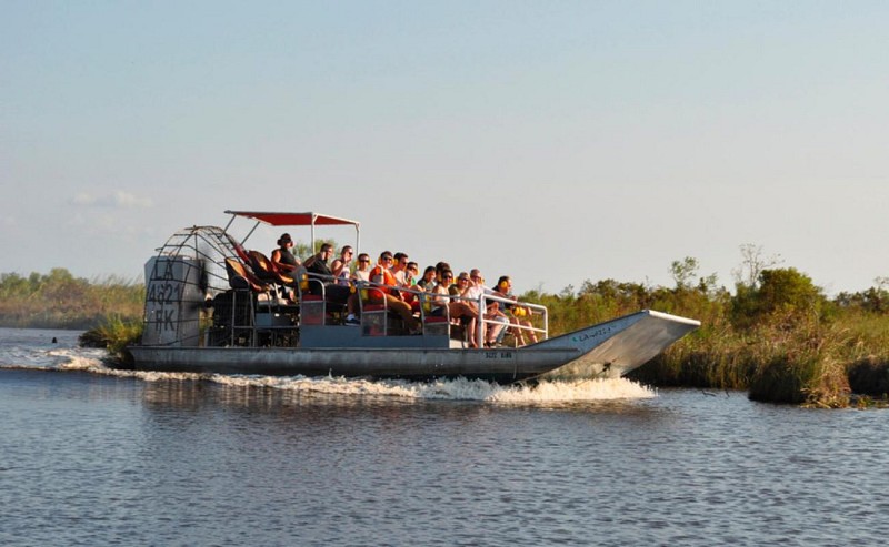 Airboat Swamp Tour – Transport from New Orleans included