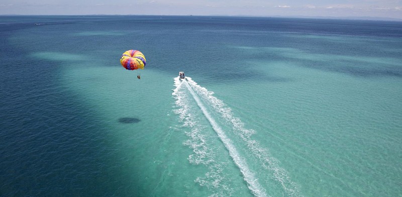 Key West Ultimate Adventure: Bootsfahrt, Schnorcheln, Wasserpark, Parasailing und Jetski