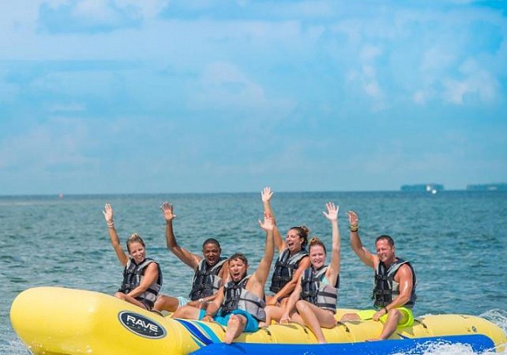 Key West Ultimate Adventure: including cruise, water-park, parasailing, jet-skiing & banana boat