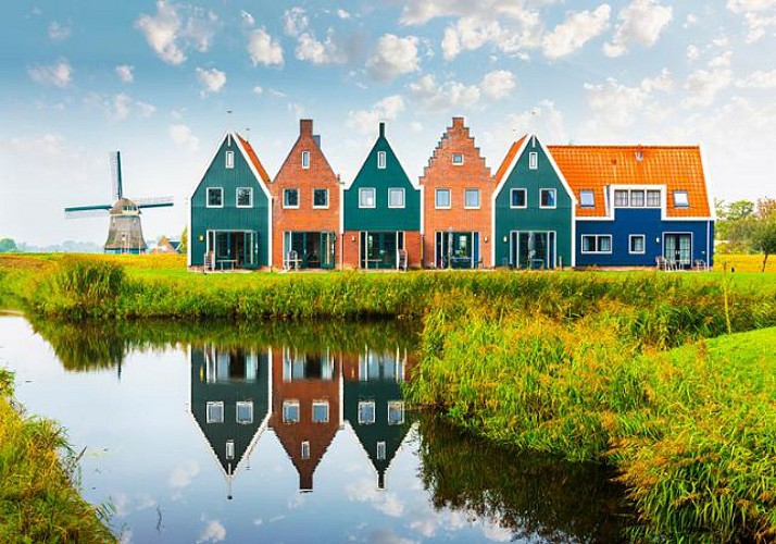 Excursion aux villages hollandais typiques de Zaanse Schans, Volendam et Marken depuis Amsterdam