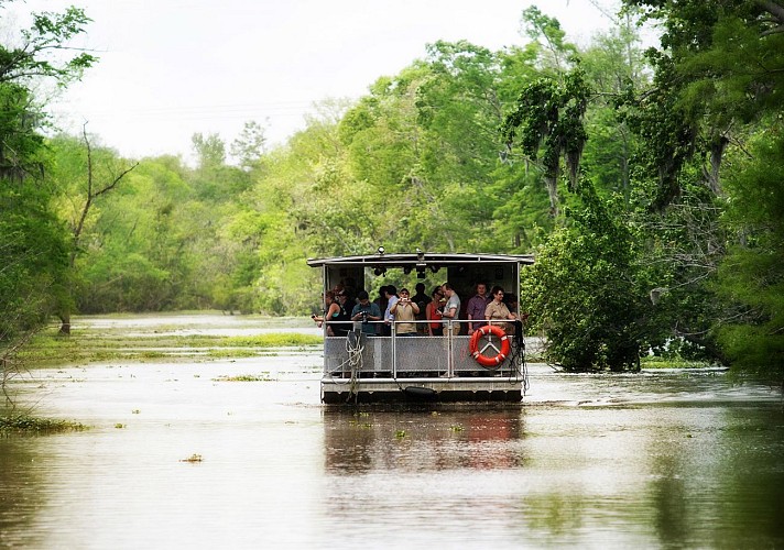 Boat Tour of the Bayous – Transport from New Orleans included