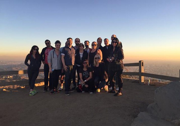 Caminata guiada de 6,4 km por las colinas de Hollywood durante la puesta de sol