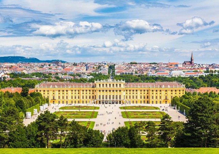 Visita libera del Castello di Schönbrunn e concerto classico nell'Orangerie