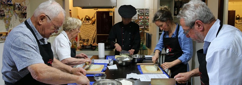 Kochkurs und Besuch eines traditionellen Marktes in Peking