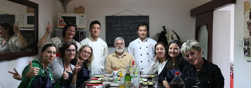 Atelier de cuisine et visite d'un marché chinois traditionnel à Pékin