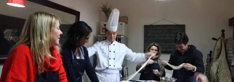 Atelier de cuisine et visite d'un marché chinois traditionnel à Pékin