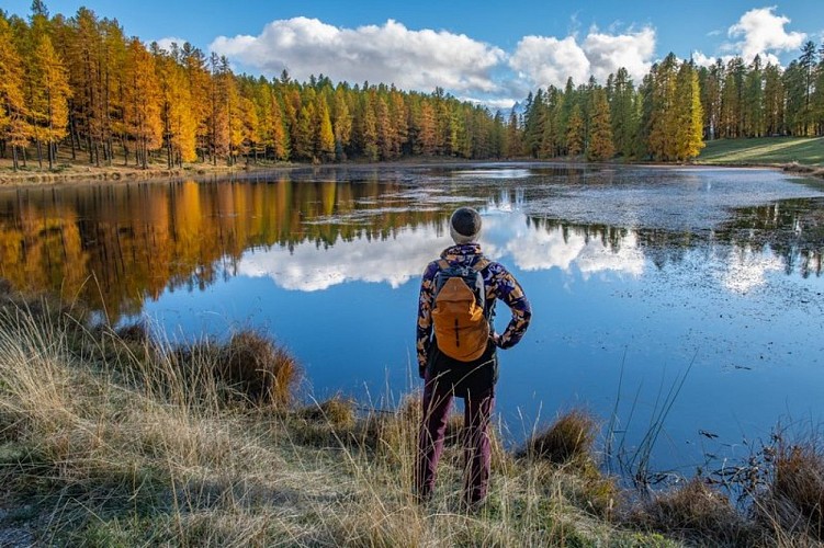 Lac de Roue en automne