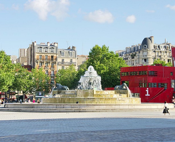 Fahrradtour entlang der Kanäle von Paris und im Park de la Villette