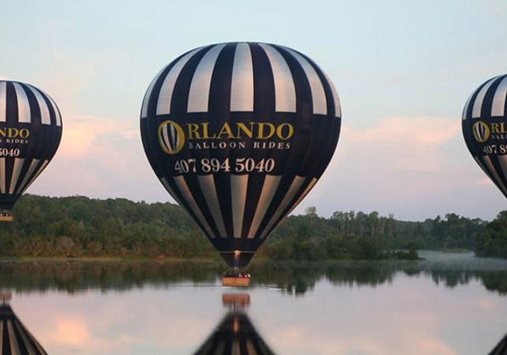 Balade en montgolfière à Orlando – Vol au lever du soleil au dessus des lacs et des fôrets