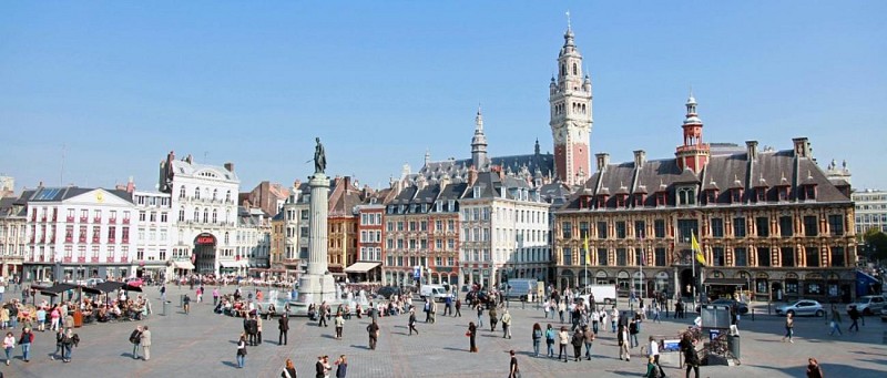 Lille old town guided walking tour