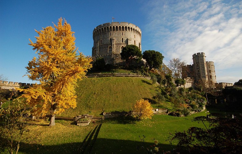 Visita al Castillo de Windsor por la tarde