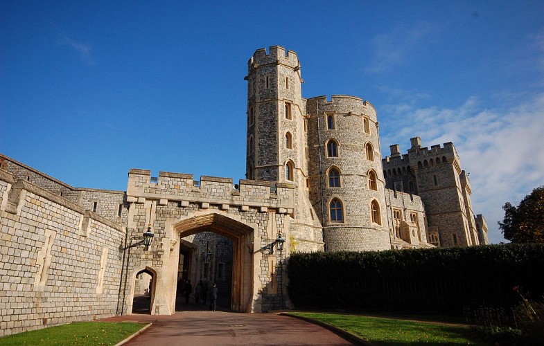 Visita al Castillo de Windsor por la tarde