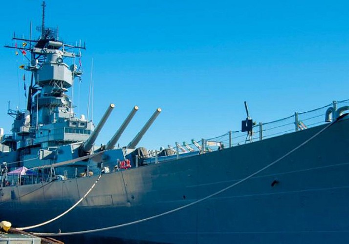 Offre 2 en 1 : Visite du cuirassé USS Iowa et croisière promenade à Los Angeles