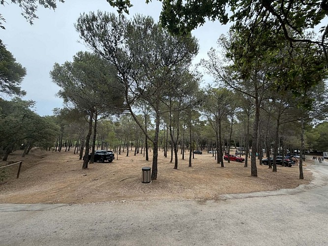 Parking de la plage de l'Estagnol