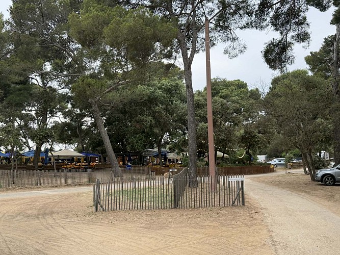 Parking de la plage de l'Estagnol