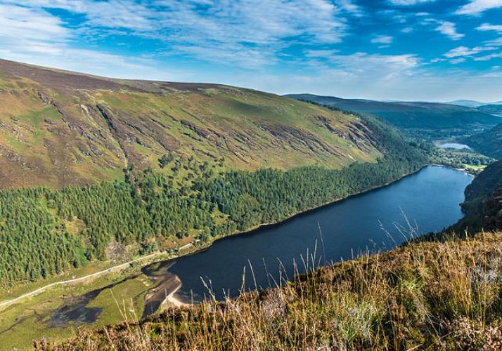 Ausflug an die Südküste Irlands, Glendalough und Powerscourt Gardens - ab Dublin