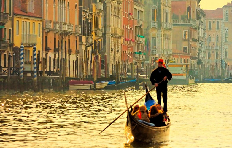 Visita de Venecia en gondola