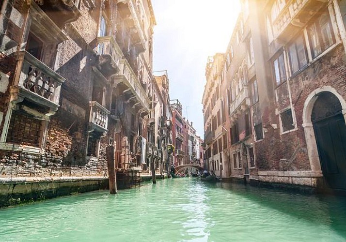 Visita de Venecia en gondola