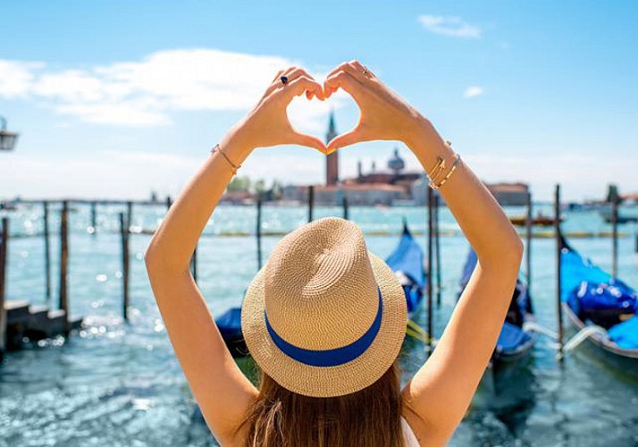 Visita de Venecia en gondola