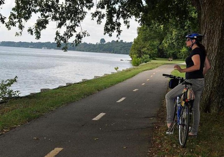 Fahrradtour nach Mount Vernon, dem Landsitz von George Washington - Rückfahrt mit dem Schiff möglich