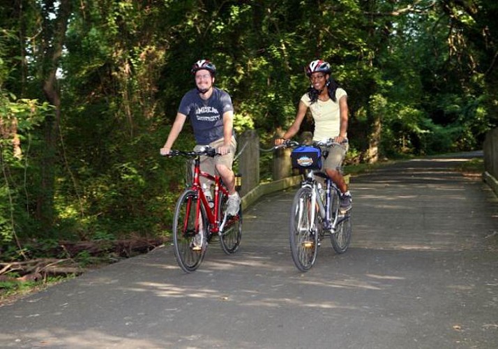 Fahrradtour nach Mount Vernon, dem Landsitz von George Washington - Rückfahrt mit dem Schiff möglich