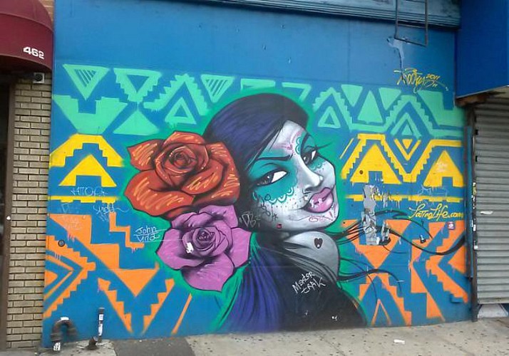 Streetart in Brooklyn entdecken