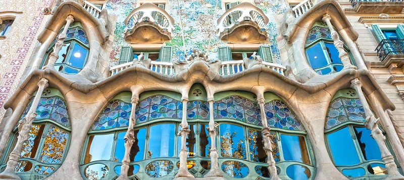 Visite guidée de la Sagrada Familia, du Parc Güell et de Passeig de Gràcia - Visite guidée de la Casa Batlló en option
