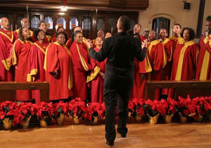 Geführte Besichtigung zu Fuß von Harlem & Gospel-Messe