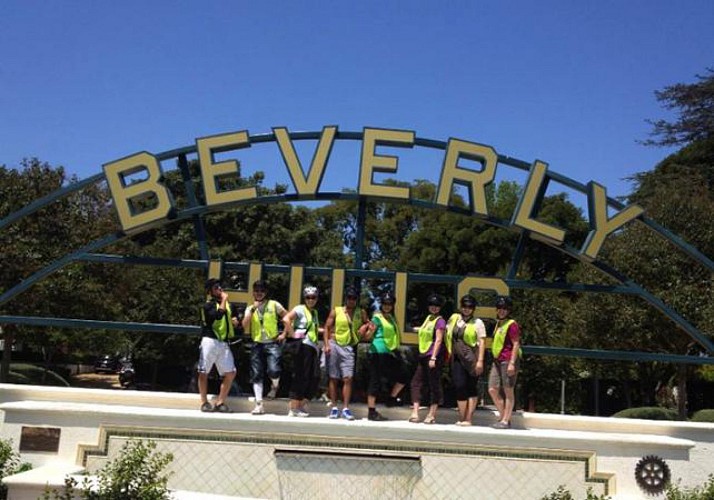 Alla scoperta delle case delle star di Beverly Hills in bici - visita libera con mappa e noleggio per 24 ore