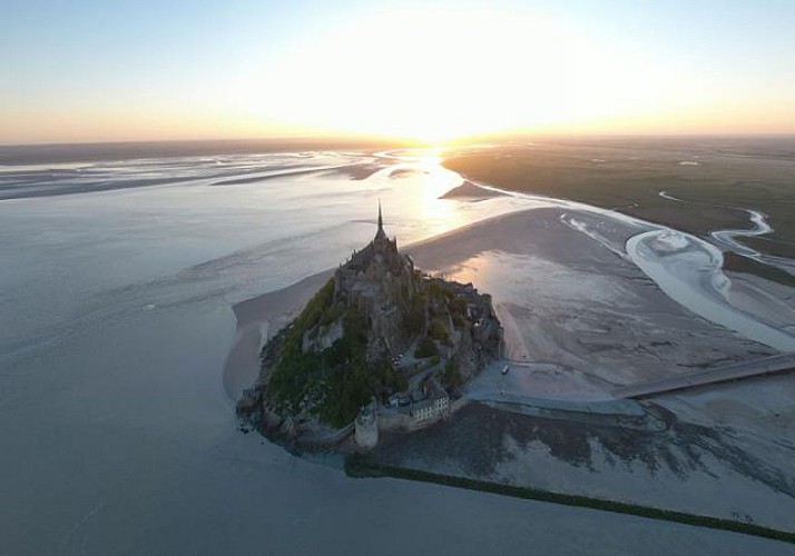 Survol du Mont-Saint-Michel en ULM ou autogire - 20min