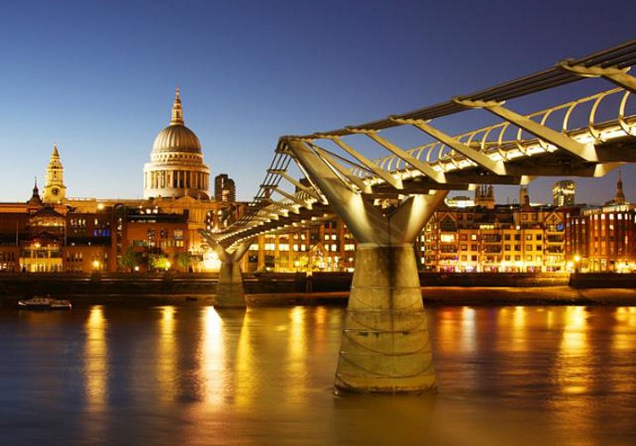 Tour de Londres en bus à impériale le jour de Noël