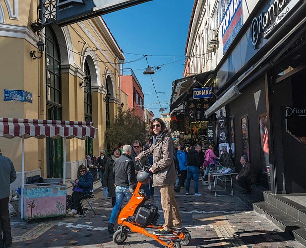 Gourmet-Tour durch Athen mit dem Trikke