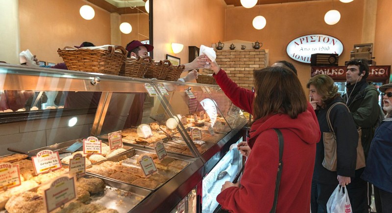 Gourmet-Tour durch Athen mit dem Trikke