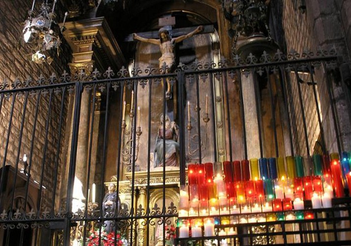Visite guidée de la Basilique Santa Maria del Pi à Barcelone - Accès au clocher