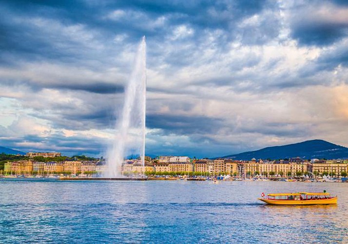 Steamboat Cruise From Lausanne to Geneva