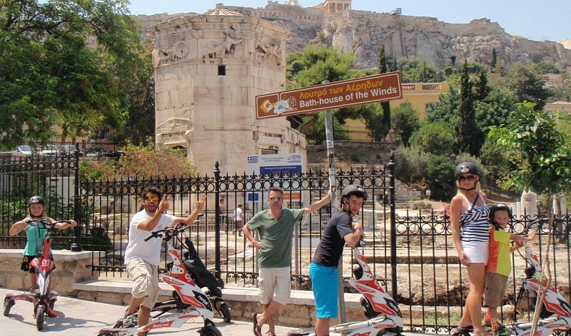 Guided Trikke Tour of Athens: From the Acropolis to the Modern City