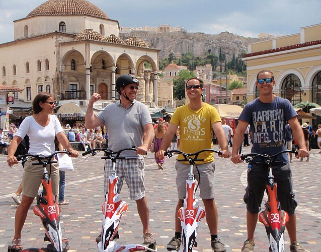 Visita guiada de Atenas en trikke, desde la Acrópolis hasta la parte moderna