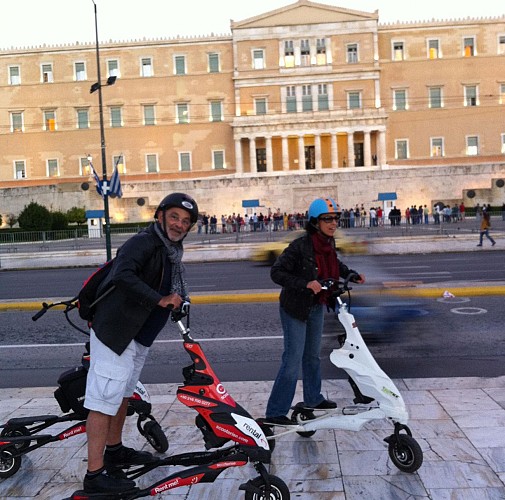 Visita guidata in trikke di Atene, dall'acropoli alla parte moderna