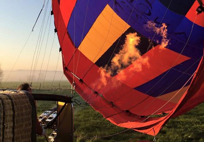 Vol en montgolfière en Provence