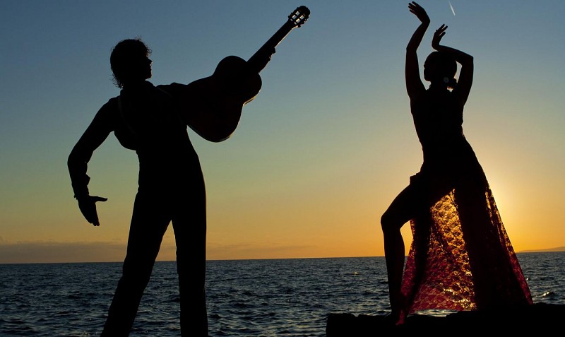 Anfängerkurs und Flamenco-Aufführung in Madrid mit oder ohne Abendessen